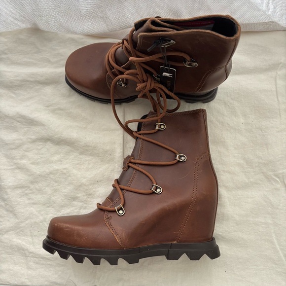 SOREL Joan Of‎ Arctic Waterproof Wedge III Booties Sz 6 - Picture 5 of 10